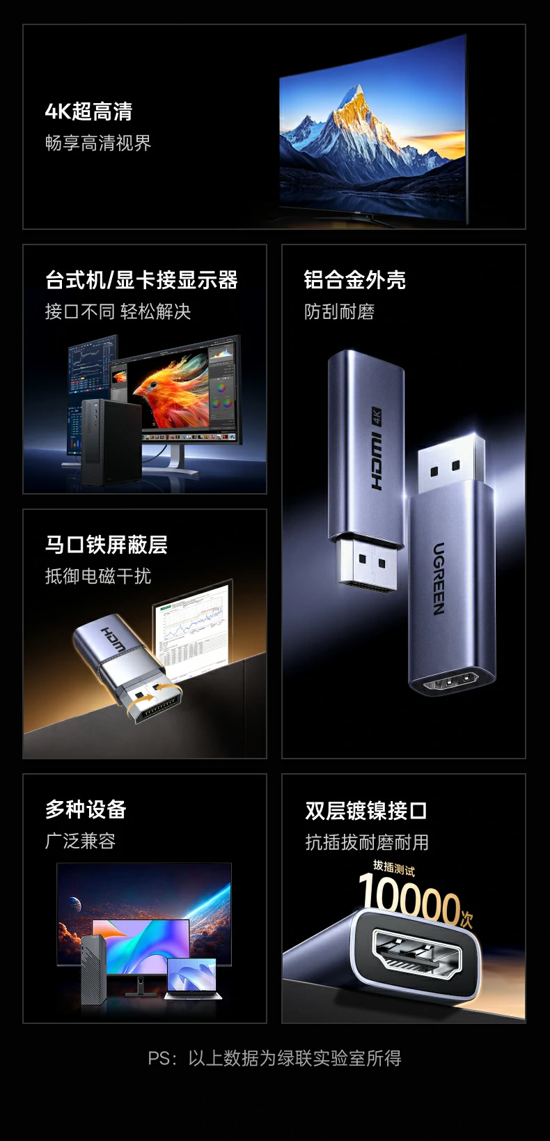 UGREEN绿联-品质新体验,数码选绿联 UGREEN绿联-品质新体验,数码选绿联