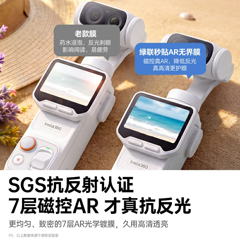 绿联影石Luna Ultra AR增透膜