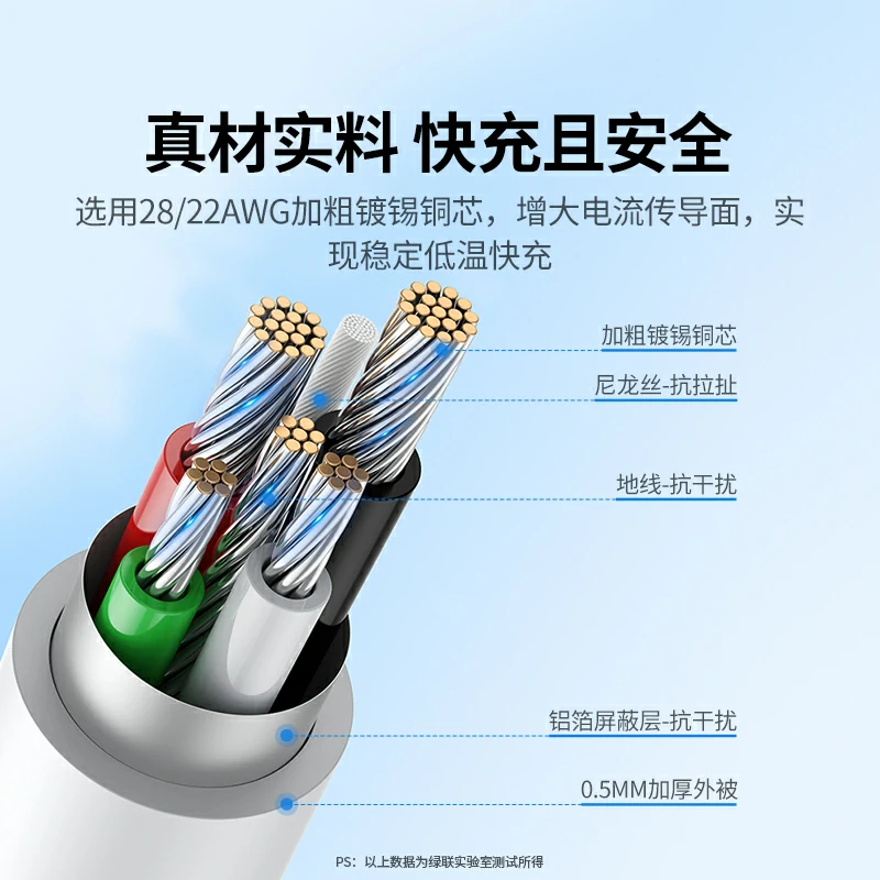 绿联Micro USB安卓数据线