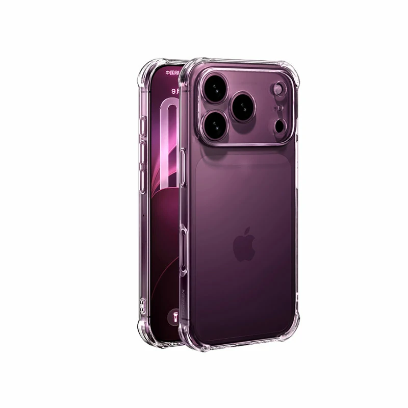 绿联适用iPhone18晶透气囊柔盾保护壳