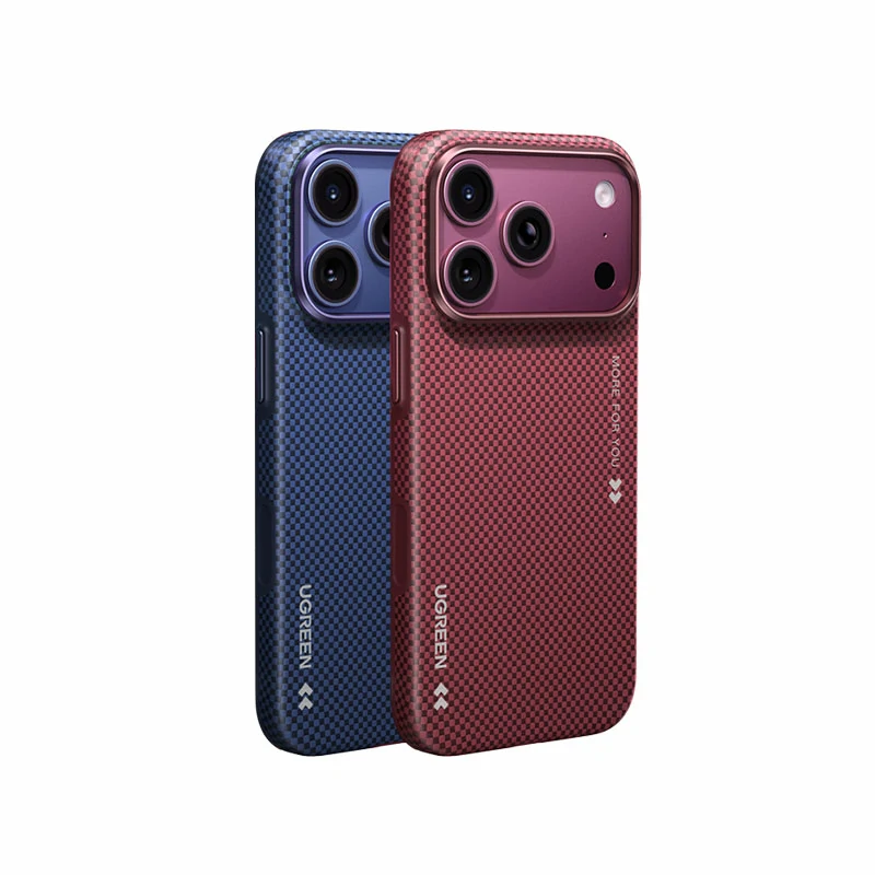 绿联适用iPhone18系列芳纶纤维磁吸手机壳