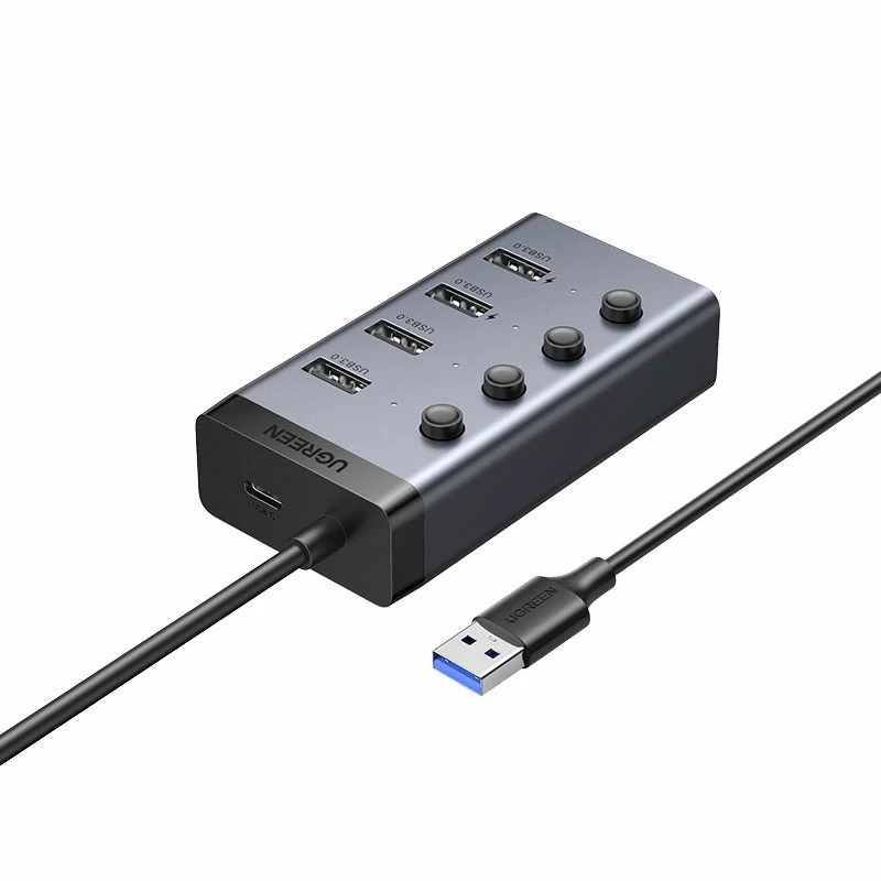 绿联USB 3.0四口集线器