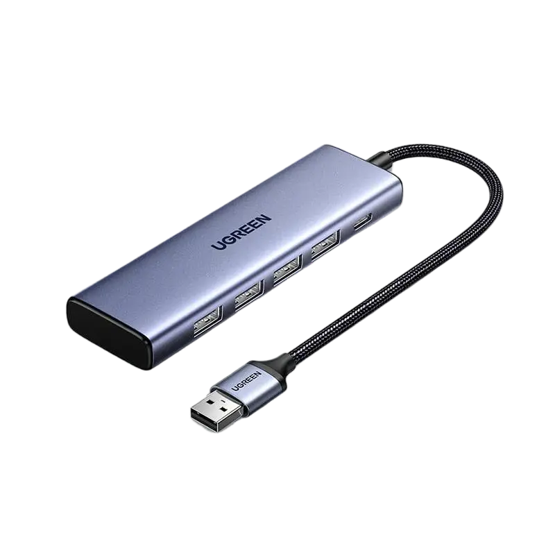 绿联USB3.2四口分线器 10Gbps