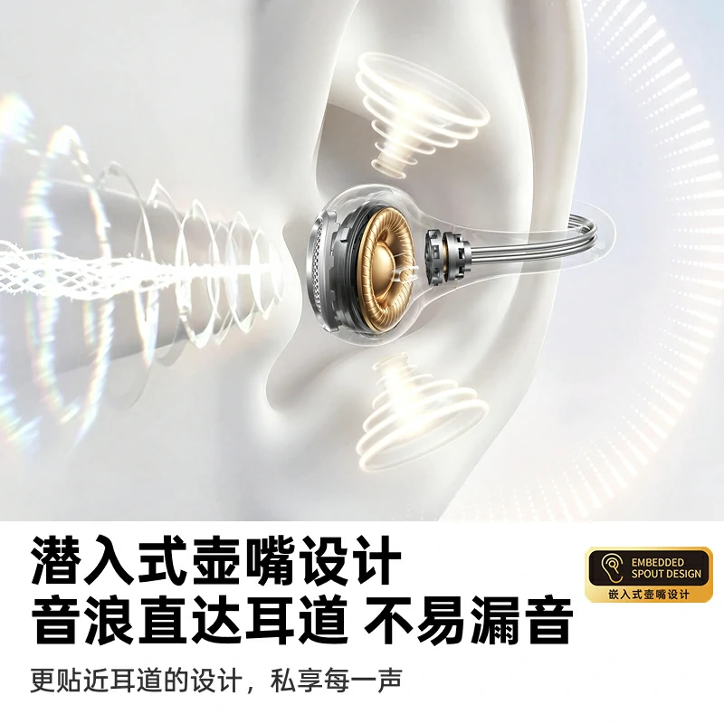 绿联HiTune S3 Plus开放式耳夹蓝牙耳机