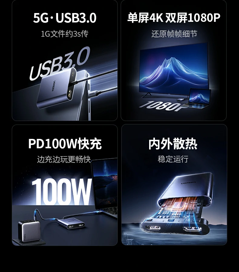 UGREEN绿联-品质新体验,数码选绿联 UGREEN绿联-品质新体验,数码选绿联