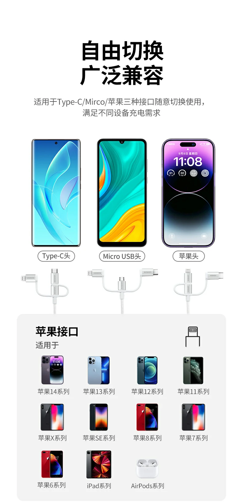 UGREEN绿联-品质新体验,数码选绿联 UGREEN绿联-品质新体验,数码选绿联