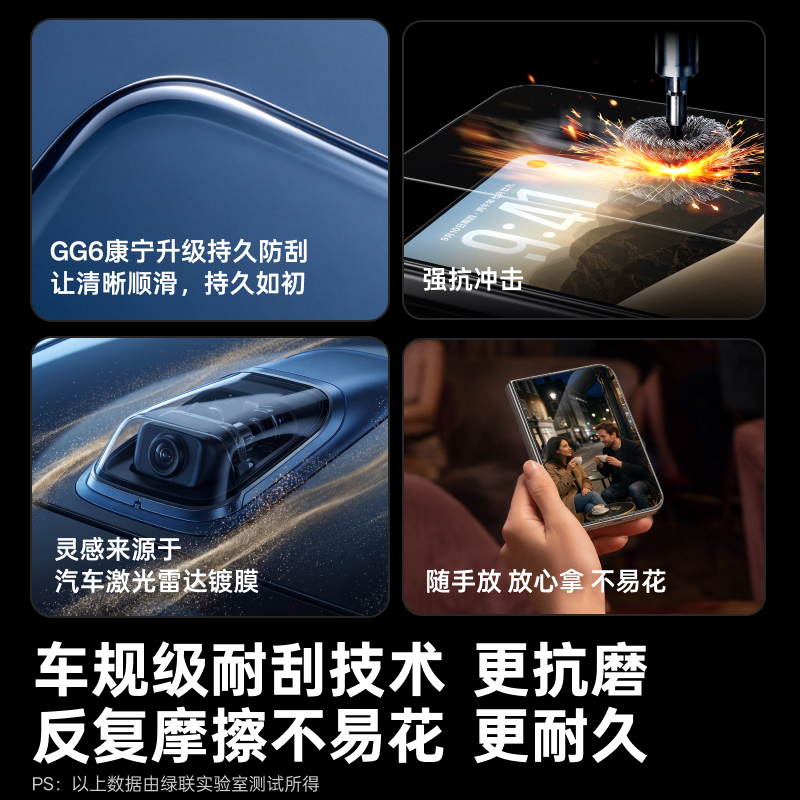 绿联金甲AR康宁膜Ultra 适用 iPhone Duo