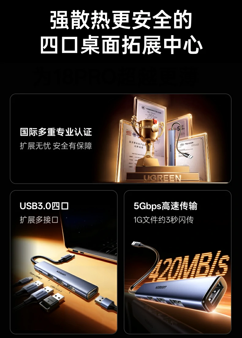 UGREEN绿联-品质新体验,数码选绿联
