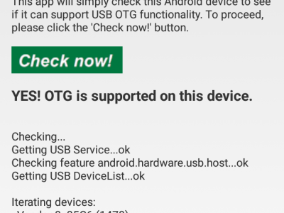 怎么查看手机是否具备OTG功能?