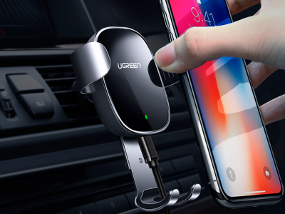 iPhoneX搭配这样的无线充电车载支架才显逼格