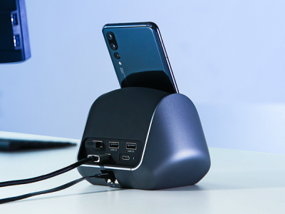 绿联Type-C扩展坞手机底座连接图文视频教程丨CM181丨CM194