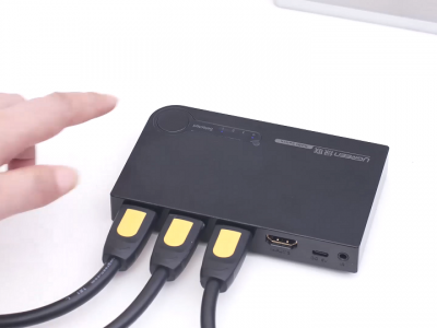 绿联HDMI三进一出切换器视频教程丨40234