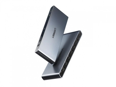 绿联HDMI矩阵4进2出切换器操作教程丨CM288