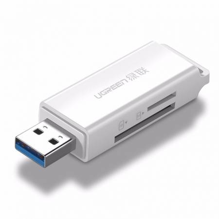 绿联USB3.0读卡器，SD/TF多合一手机相机内存卡读卡器