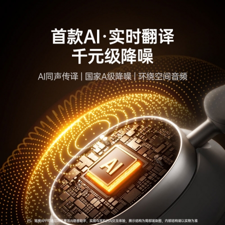 绿联 HiTune Max6 AI降噪头戴式耳机