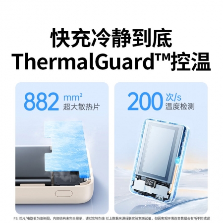 绿联充电宝20000毫安22.5W双向快充移动电源