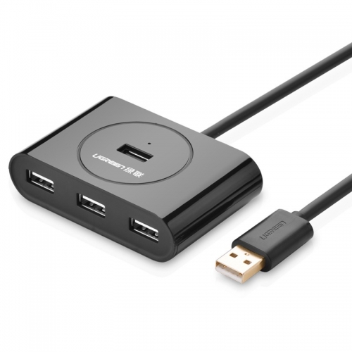 USB信号放大器4口接网卡硬盘带芯片2.0hub