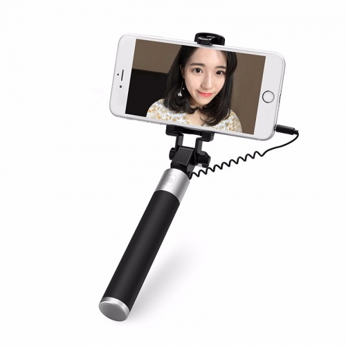 绿联线控自拍杆，苹果安卓通用迷你自拍杆。