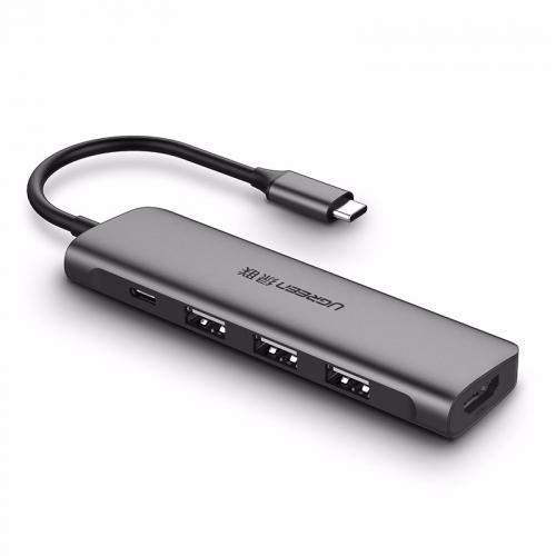 绿联Type-C扩展坞，苹果笔记本Type-C转hdmi/vga华为mate10投屏通用