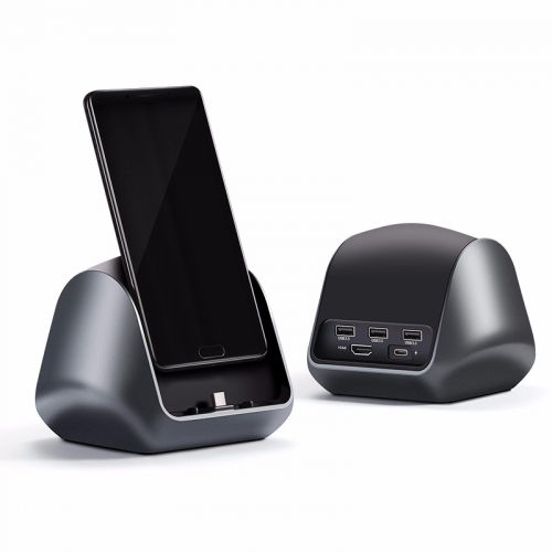 绿联华为P20投屏助手，手机投屏Type-C扩展坞