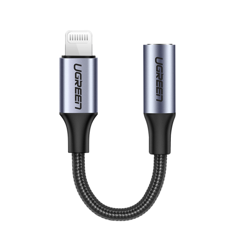 绿联iPhone 7/8/x耳机转接头，lightning转3.5mm