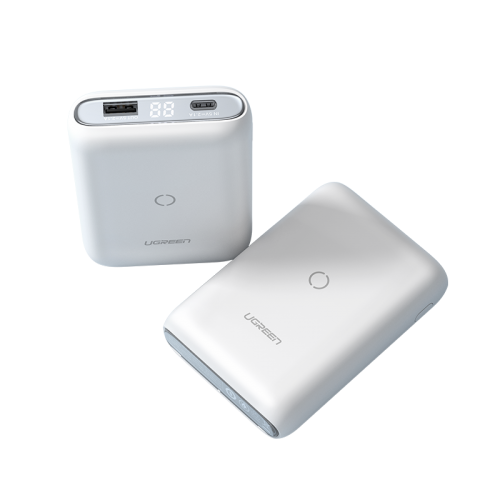 绿联无线充电宝10000mAh轻薄款