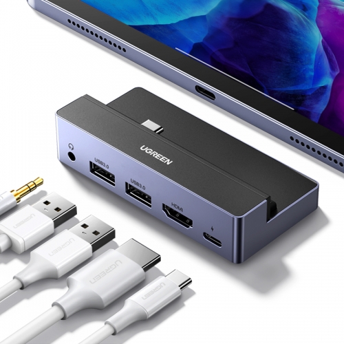 绿联iPad Pro2020扩展坞新款