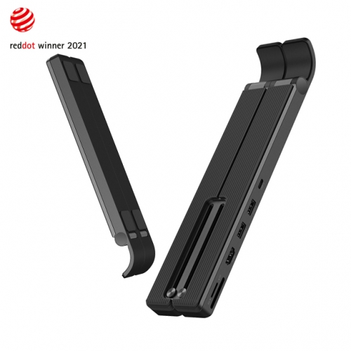 绿联支架式Type-C扩展坞