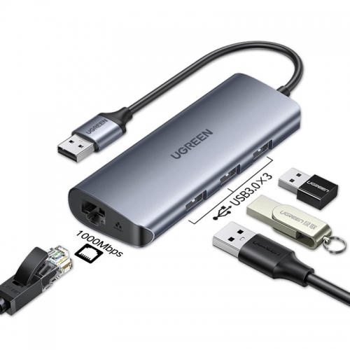 绿联USB3.0 HUB转换器