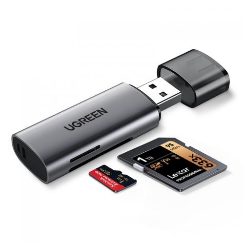 绿联SD/TF卡多功能读卡器