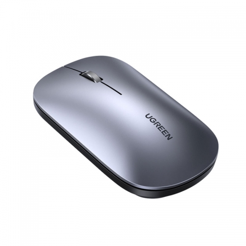 绿联轻薄款无线鼠标2.4G+蓝牙双模 充电款