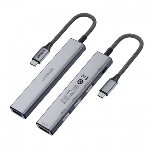 绿联USB-C转USB-A多功能集线器 拓展坞